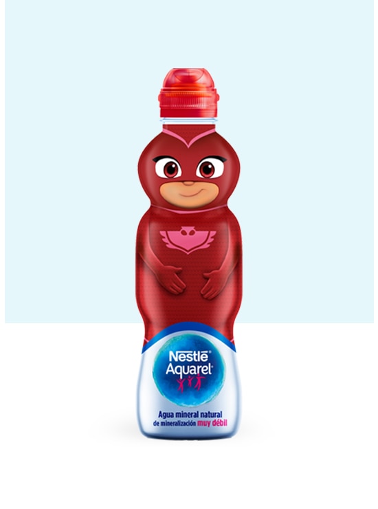 Botella de agua Personajes con Tapón Sport de 33cl