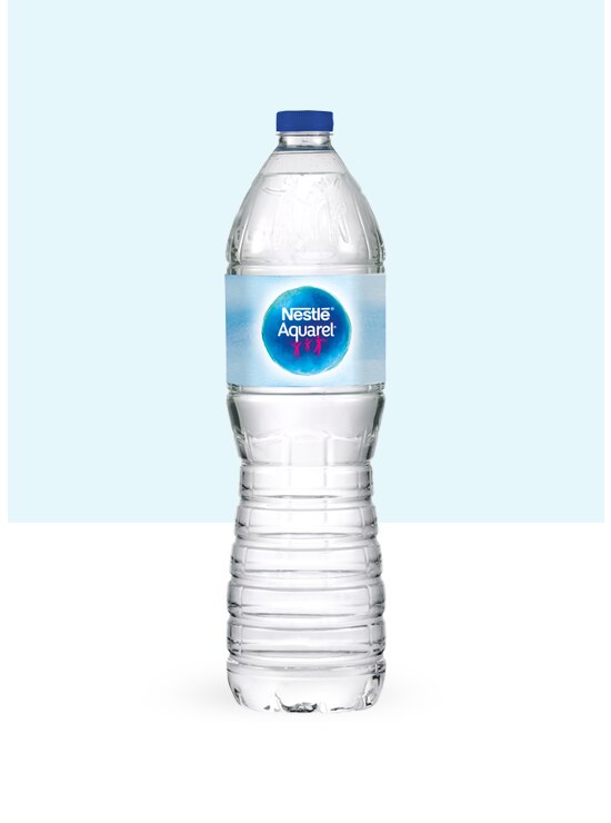 Botella de agua 2L y pack de 6 botellas PET de 2L