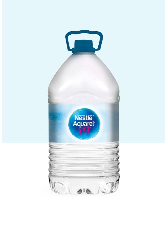 Garrafa de agua 5L y pack de 2 garrafas PET de 5L