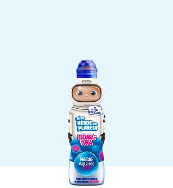 Botella de agua Personajes con Tapón Sport de 33cl