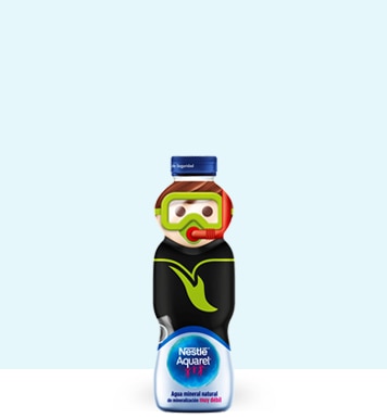 Botella Personajes con Tapón Rosca de 33cl